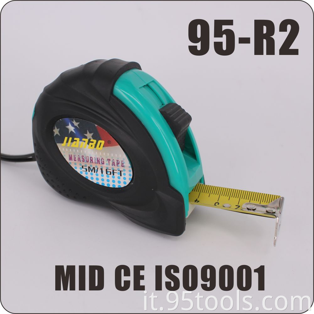 high quality rubber coated steel measuring tape measure
